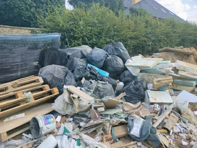 Sprzątanie odpadów budowlanych - realizacja 2