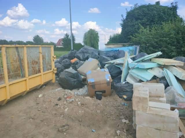 Sprzątanie odpadów budowlanych